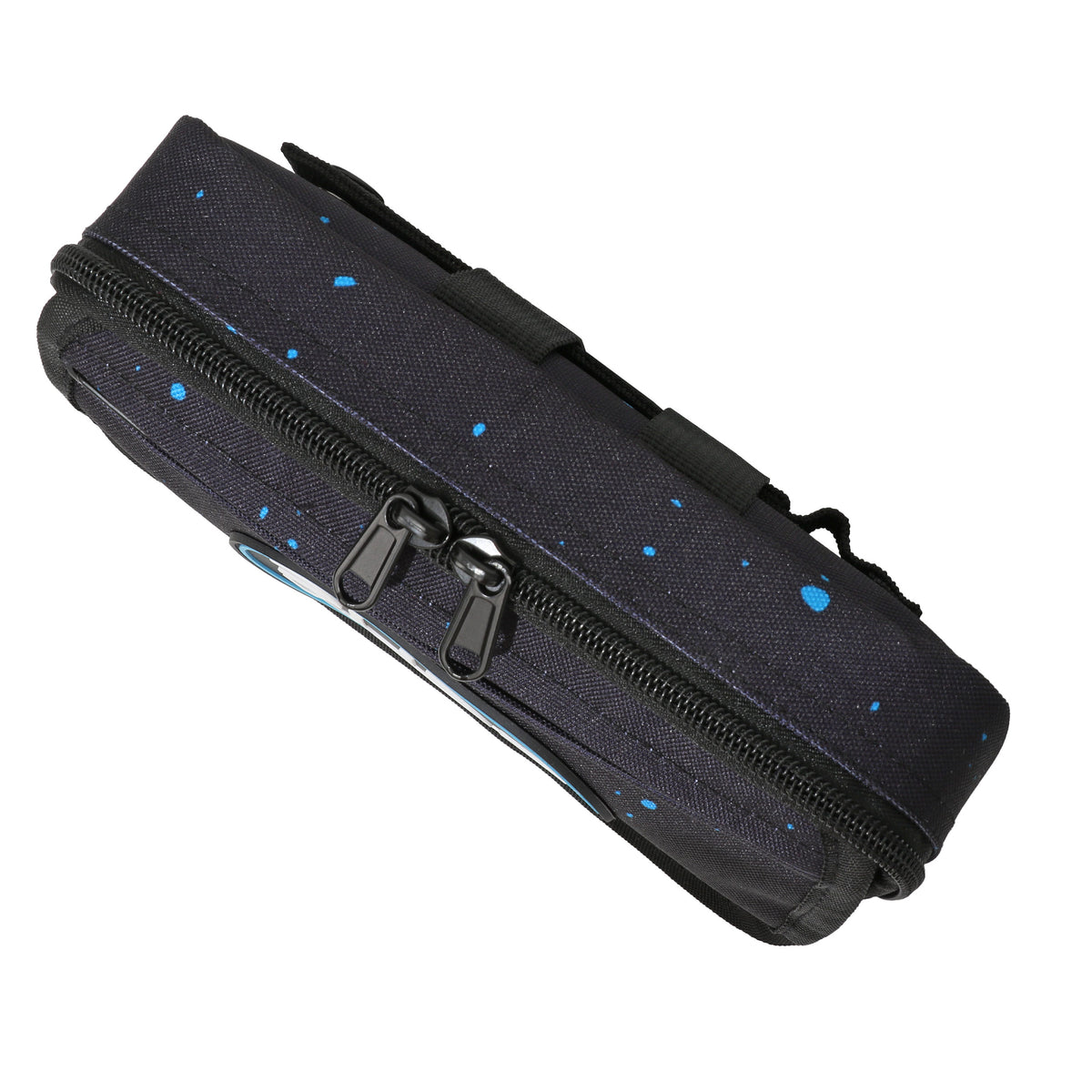 Durable DUDE Wipe attachment with zippered closure, designed for easy storage of wipes and on-the-go convenience.