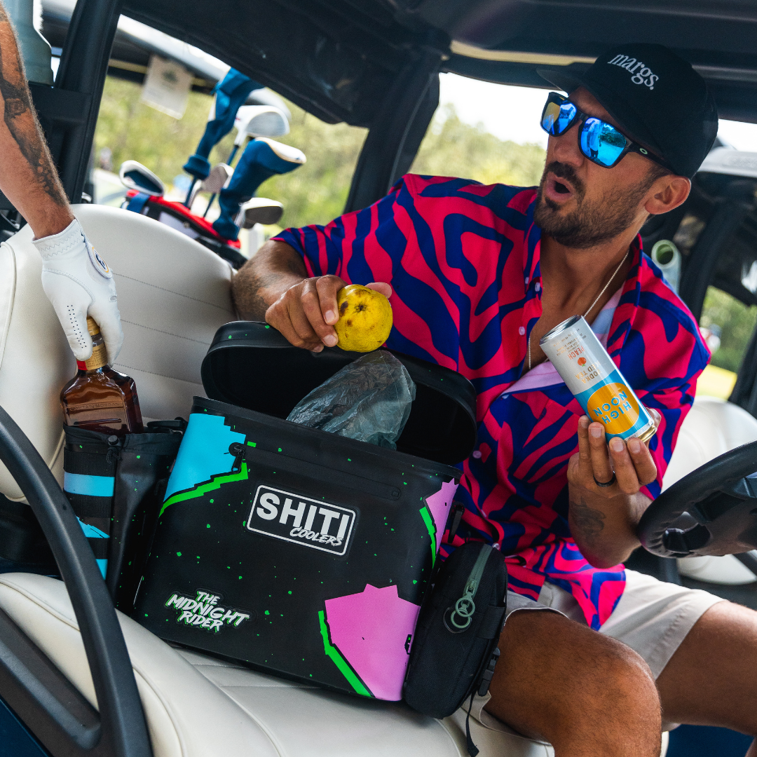 Midnight Rider Soft Cooler - 12 Can | Insulated Design for Parties Midnight Rider Soft Cooler - 12 Can | Insulated Design for Parties