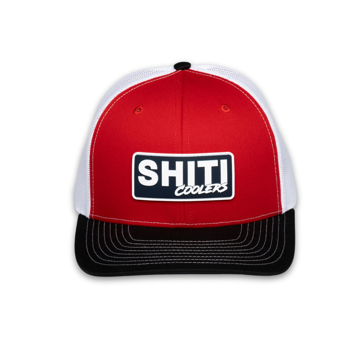 SHITI Coolers Red/White/Black 6 Panel