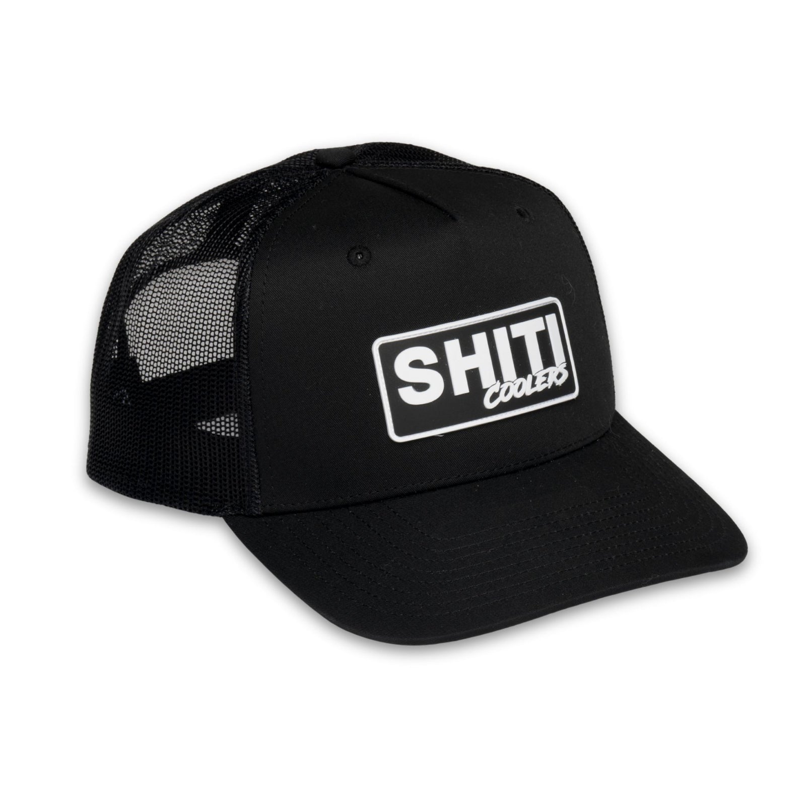 SHITI Coolers Black Trucker Hat