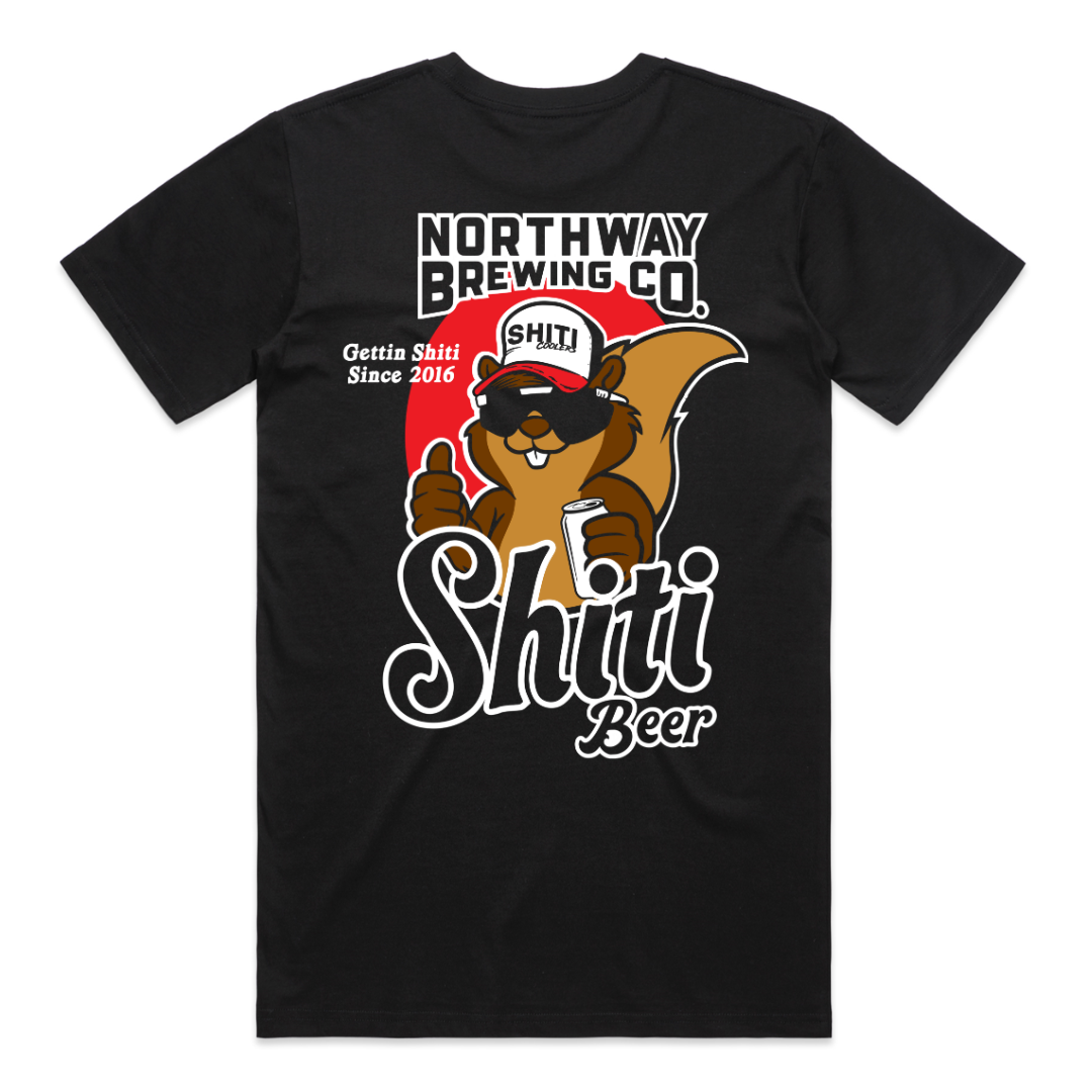 SHITI Beer Black T-Shirt