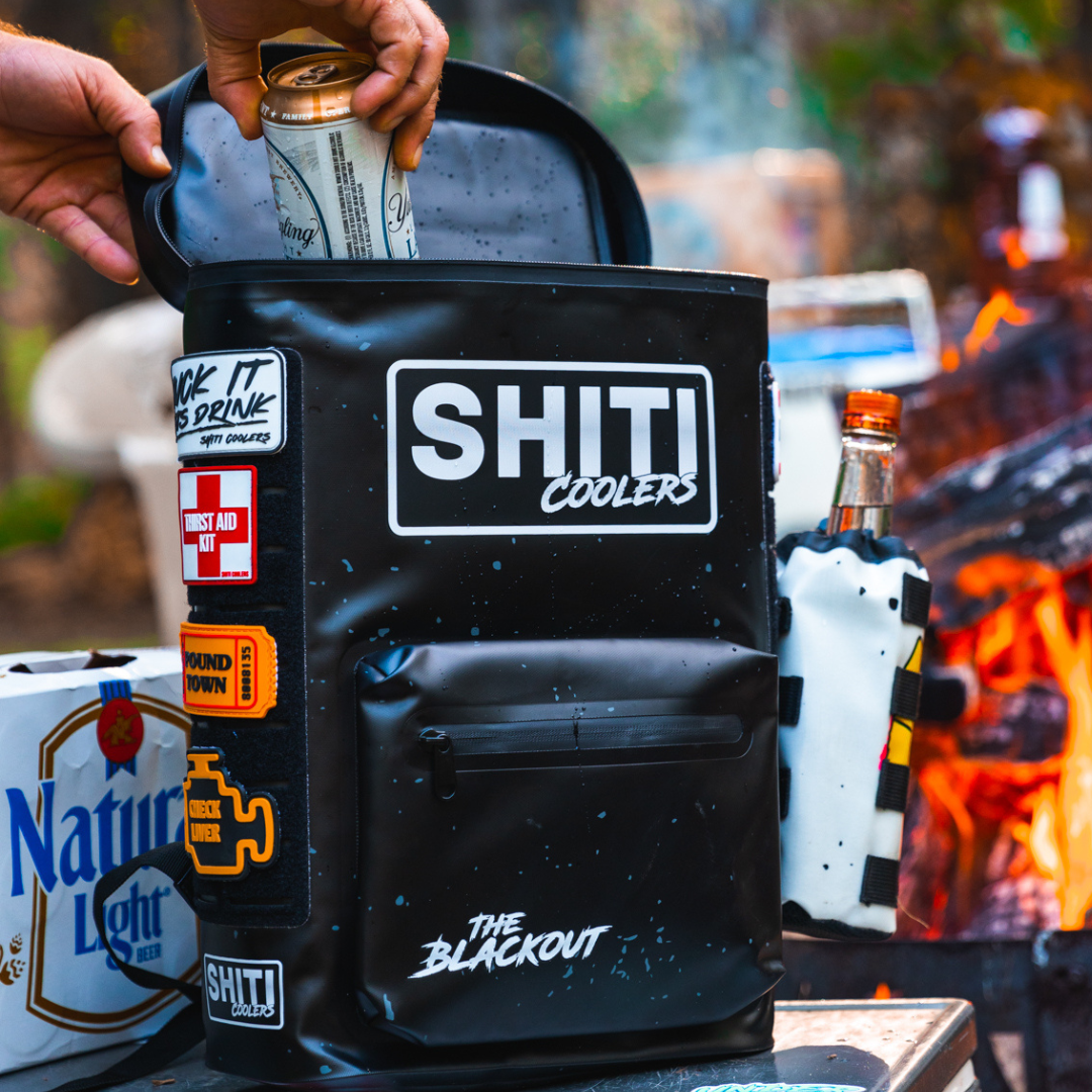 Beer top cooler backpack