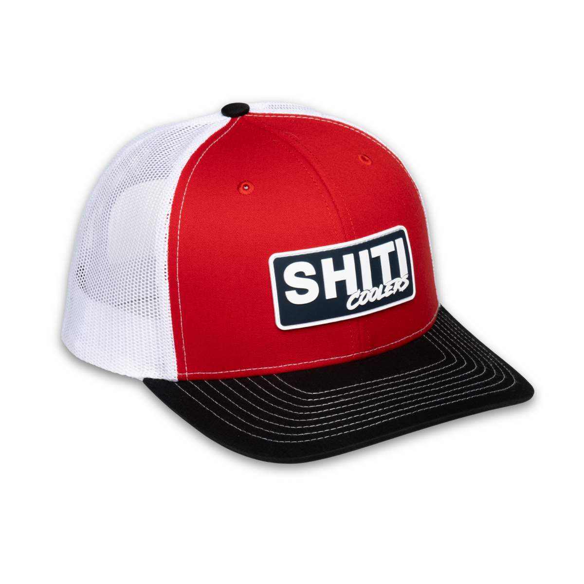 SHITI Coolers Red/White/Black 6 Panel