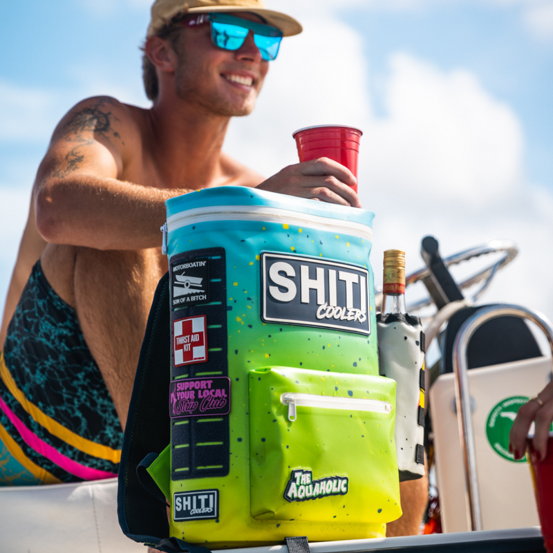 Aquaholic Backpack Cooler SHITI Coolers