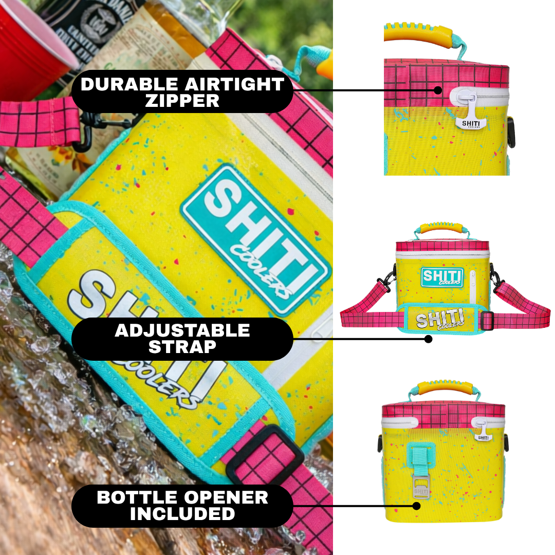 Liquor Basket Soft Cooler - 6 Can