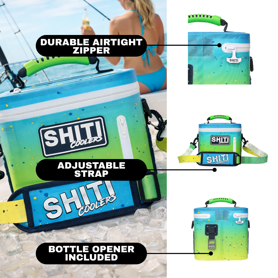 Aquaholic Soft Cooler - 6 Can
