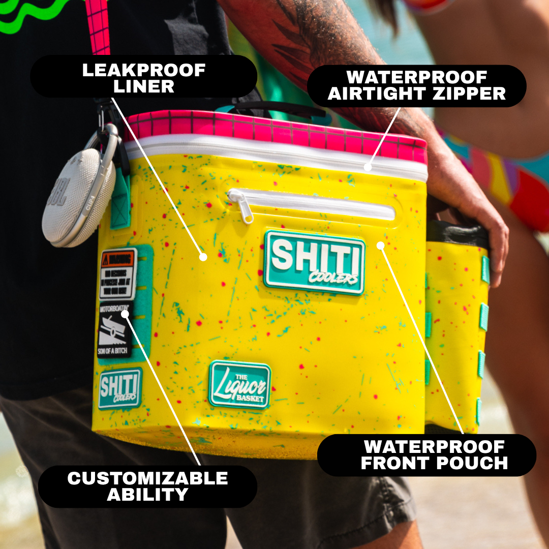 Liquor Basket Soft Cooler - 12 Can