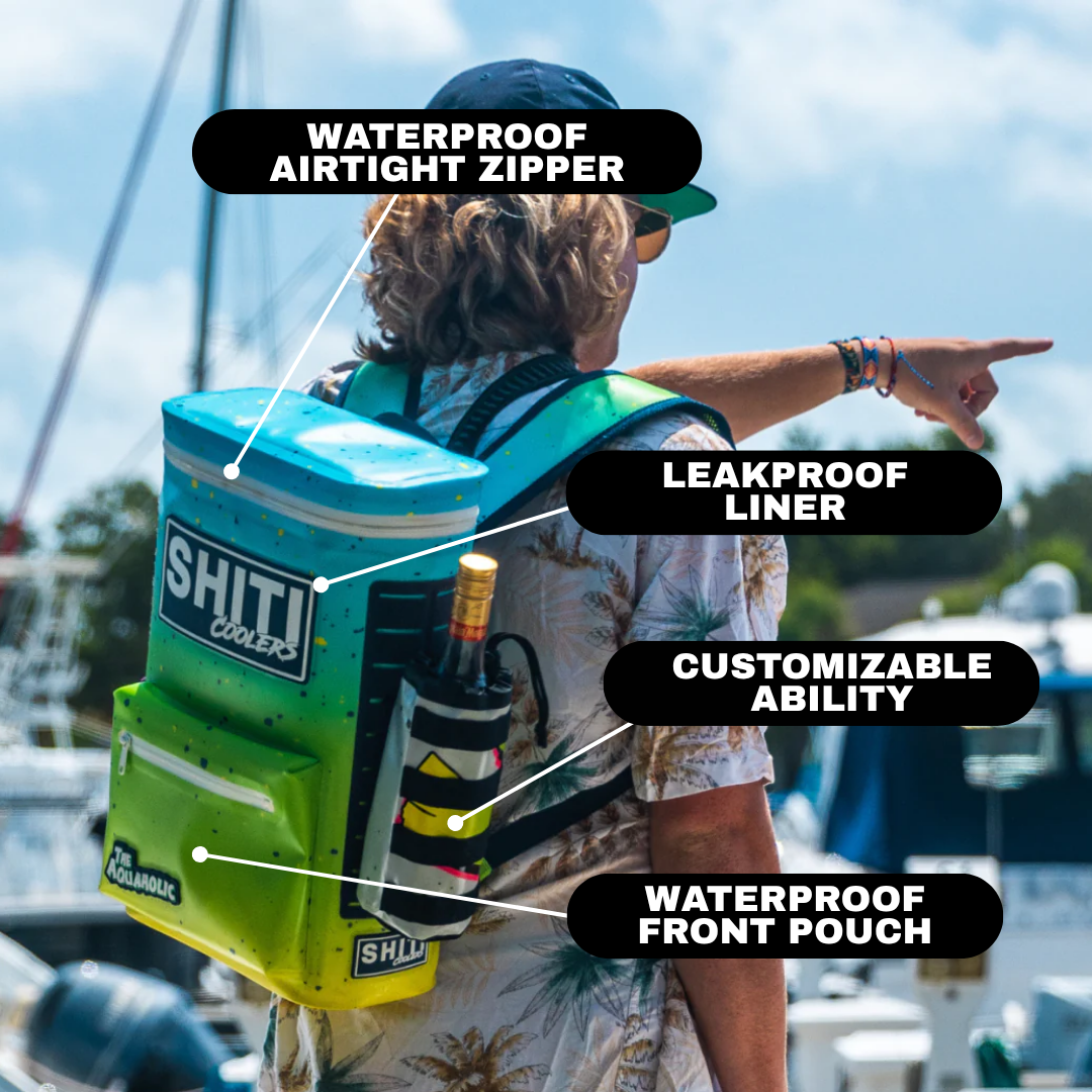 Aquaholic Backpack Cooler - 15 Can