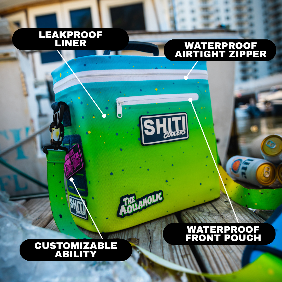 Aquaholic Soft Cooler - 12 Can