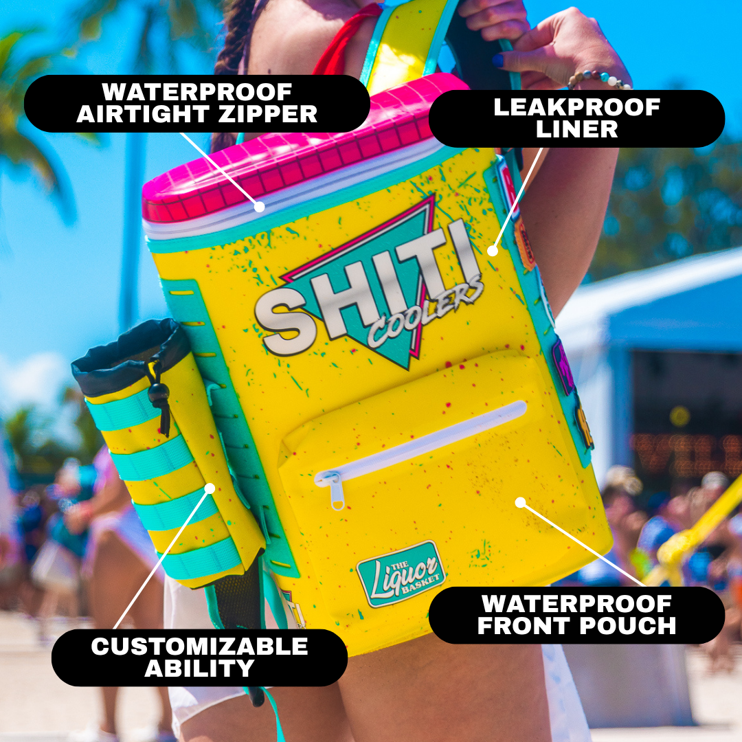 Liquor Basket Backpack Cooler - 15 Can