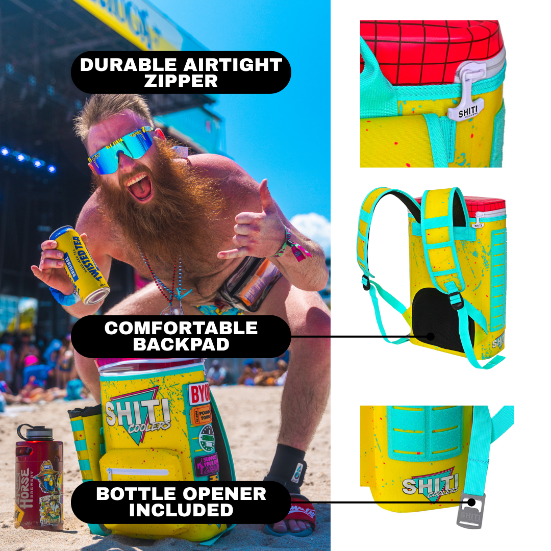 Liquor Basket Backpack Cooler - 15 Can