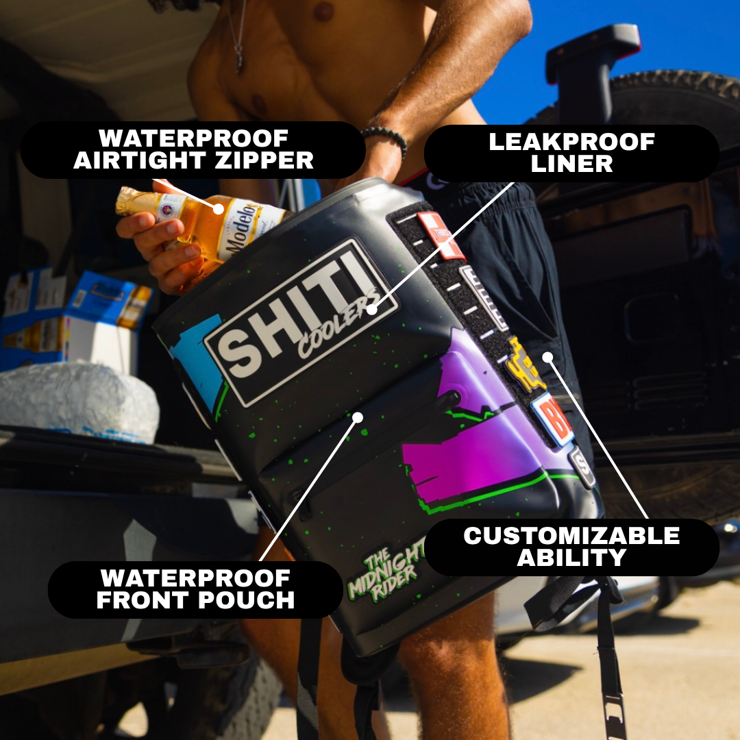 Midnight Rider Backpack Cooler - 15 Can