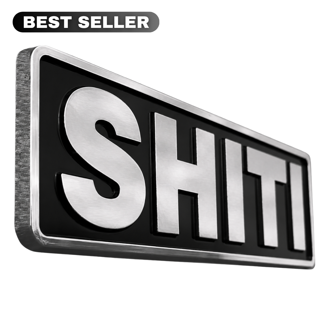 Chrome Brand Plate