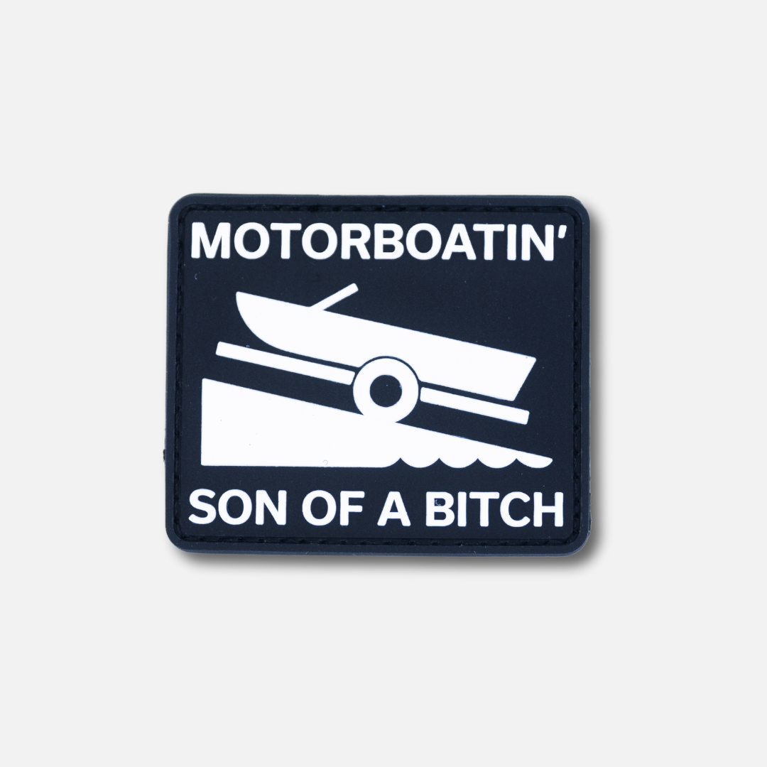 Motorboatin' Velcro Patch - SHITI Coolers