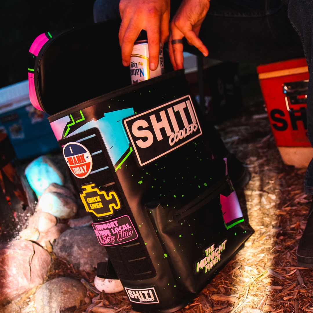 Midnight Rider Backpack Cooler SHITI Coolers