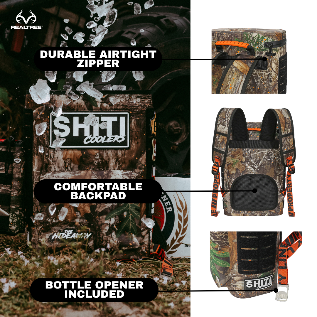 Realtree Backpack Cooler - 15 Can