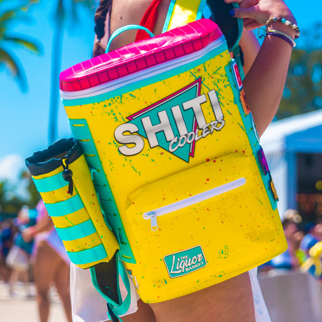 Liquor Basket Backpack Cooler SHITI Coolers