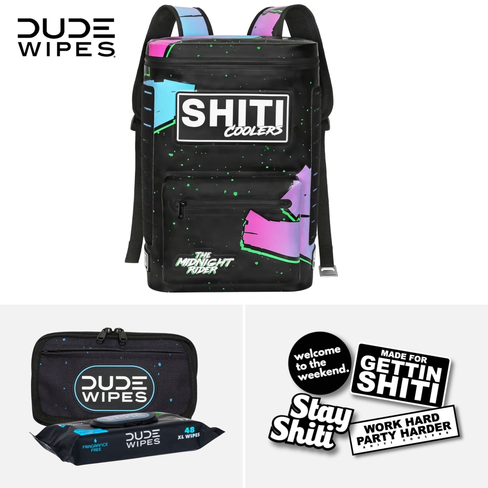 DUDE Wipes x SHITI Bundle
