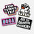 Colorful patch pack featuring "Too Turnt Tea," a sunglasses-wearing duck, "Noca," and "Are We Drinkin Drinkin?" designs.