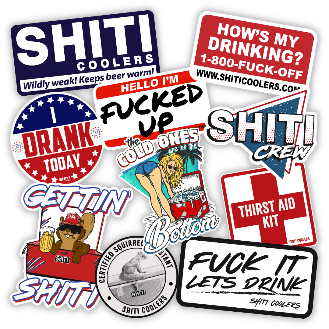 Gettin' SHITI Sticker 10-Pack