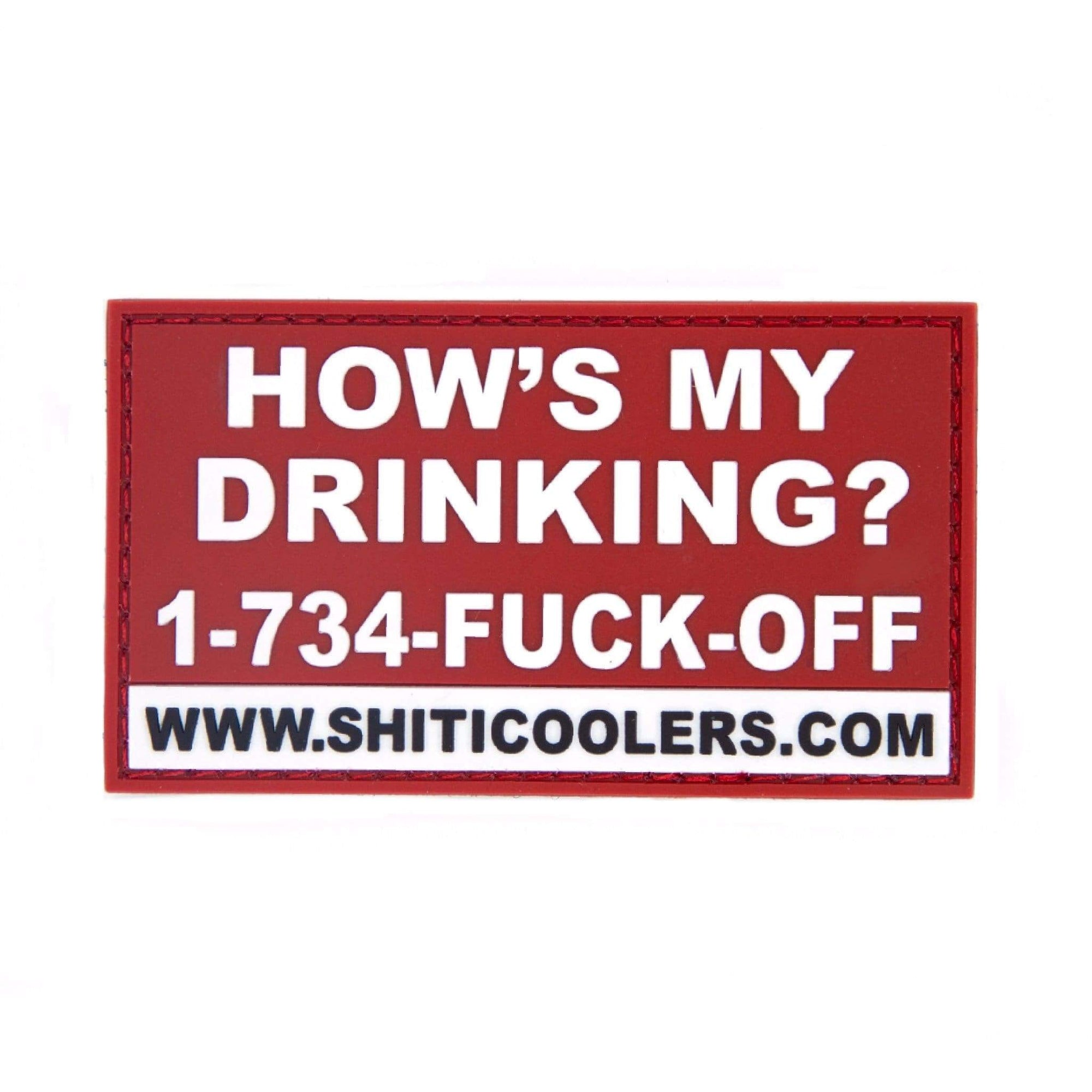 SHITI Velcro Patch 4Pack SHITI Coolers